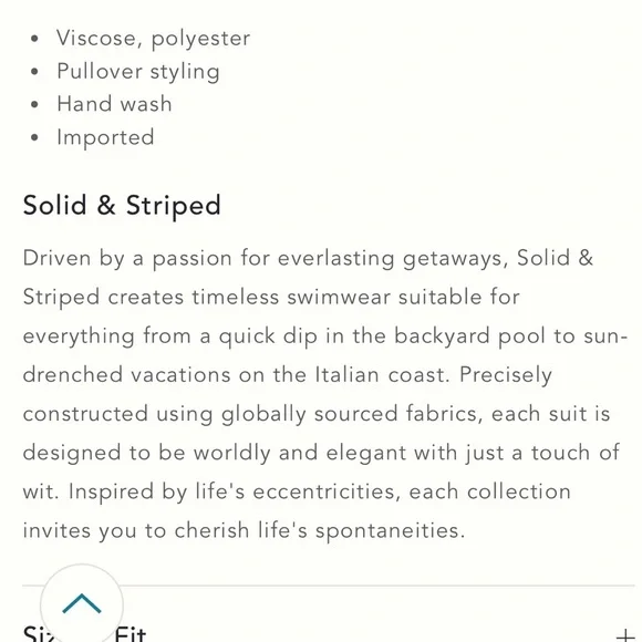 SOLID & STRIPED black white The Kayle Sleeveless Midi Dress M - Picture 5 of 5